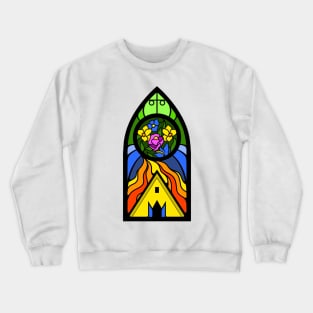 Midsommar Stained Glass Crewneck Sweatshirt